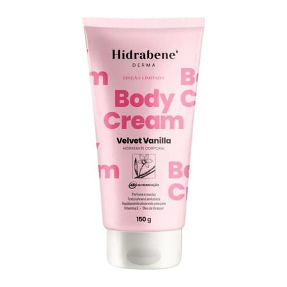 HIDRABENE BODY CREAM - VELVET VANILLA - 150 G
